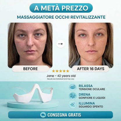 Massaggiatore per occhi revitalizzante